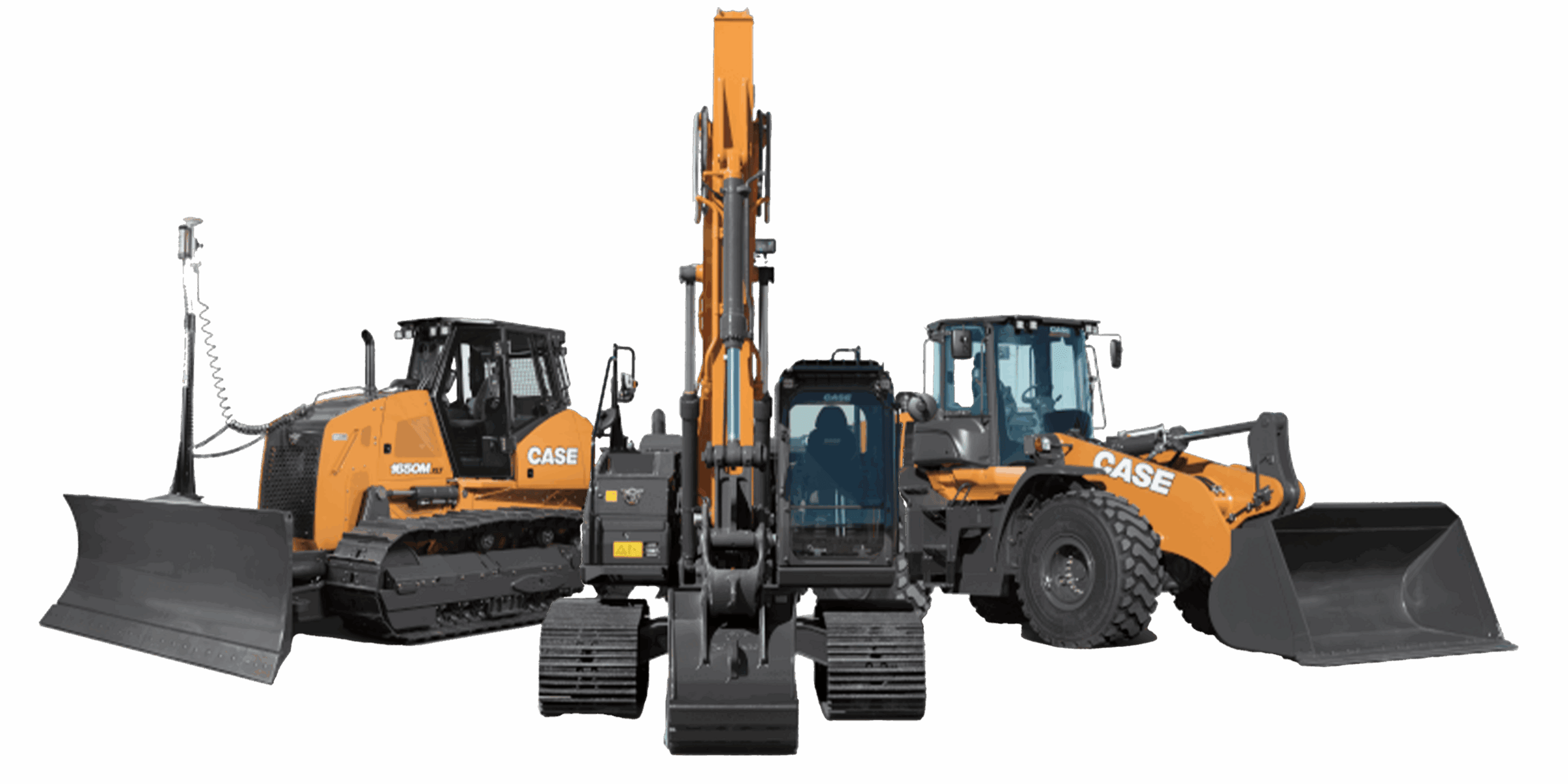 CASE Construction Equipment lineup