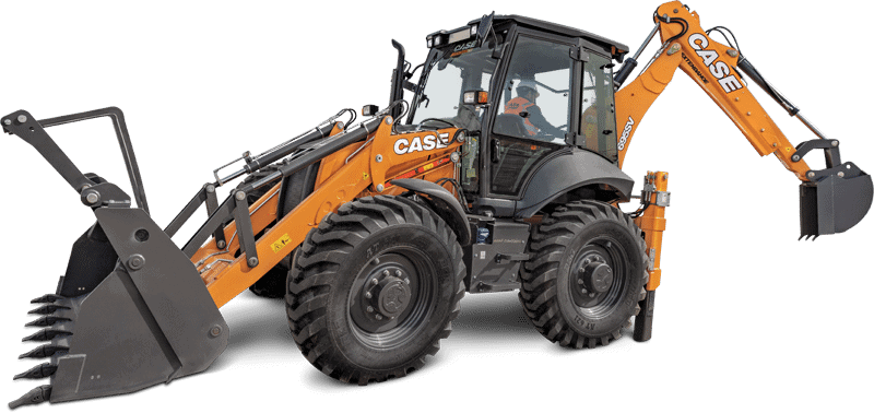 CASE 695SV Backhoe Loader