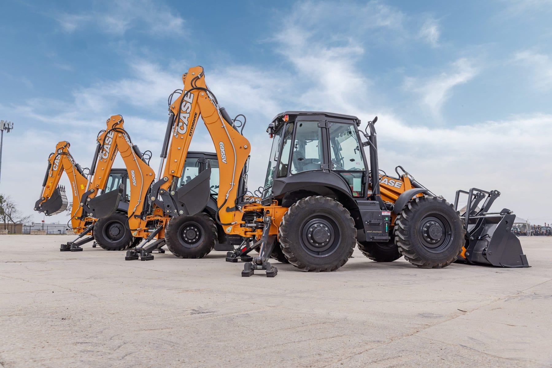 CASE construction equipment lineup